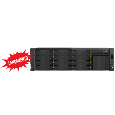 Qnap TS-h1655XeU-RP Storage NAS 16 baias | 12 baias 3.5" + 4 slots NVMe | Intel Atom | 2.5 e 10 Gb Ethernet Qnap TS-h1655XeU-RP Storage NAS 16 baias | 12 baias 3.5" + 4 slots NVMe | Intel Atom | 2.5 e 10 Gb Ethernet
